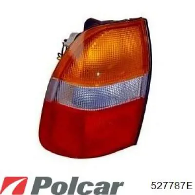 Скло заднього ліхтаря, лівого Polcar 527787E ціна, від 24.40 USD