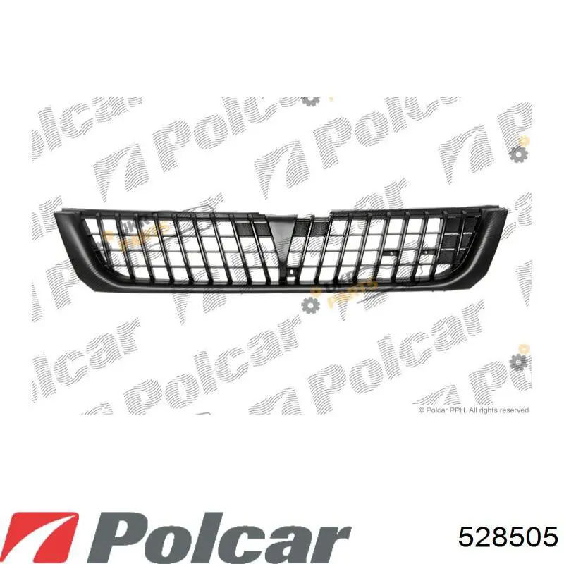 528505 Polcar Решітка радіатора