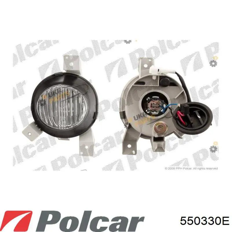 550330E Polcar Права протитуманні фари