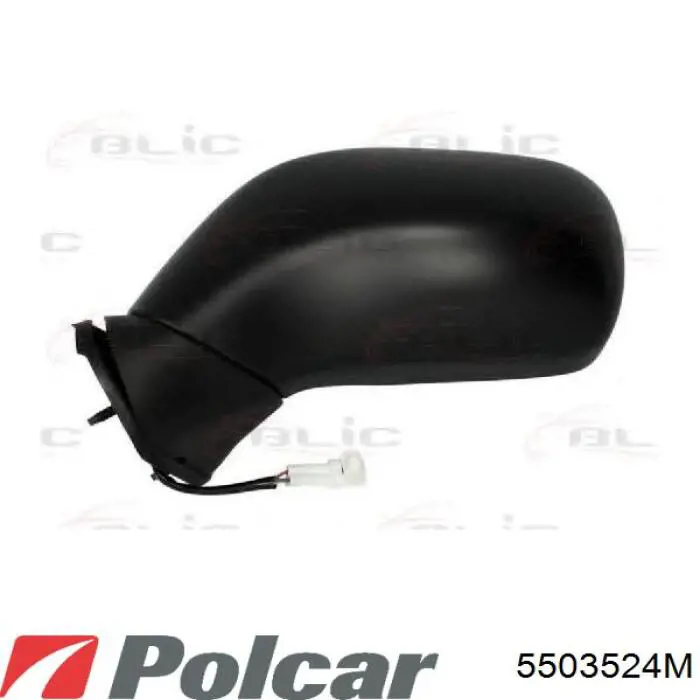 Праве бічне дзеркало Polcar 5503524M ціна, від 41.21 USD