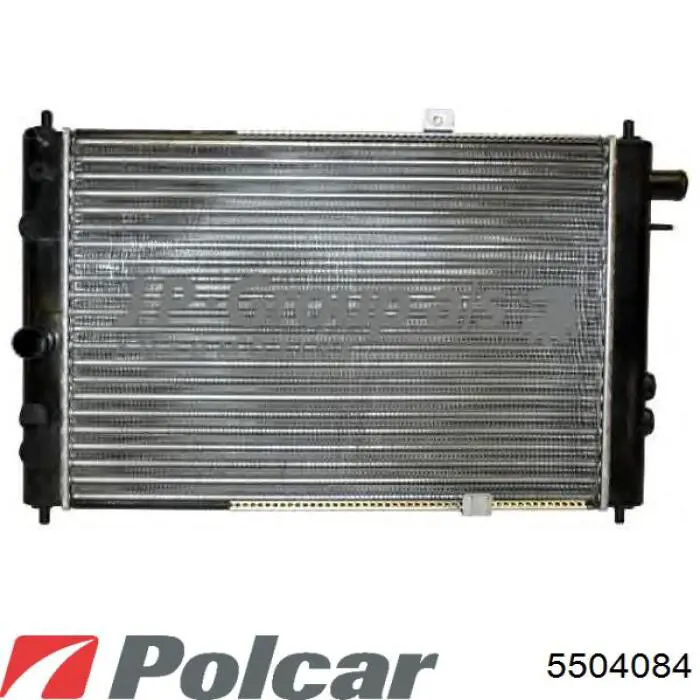 5504084 Polcar Радіатор охолодження двигуна