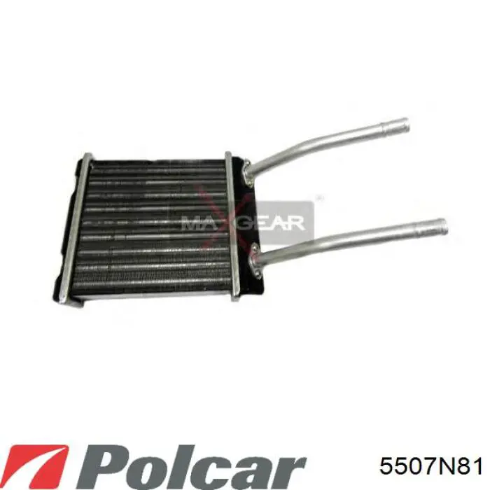 5507N81 Polcar Радіатор опалювача салону