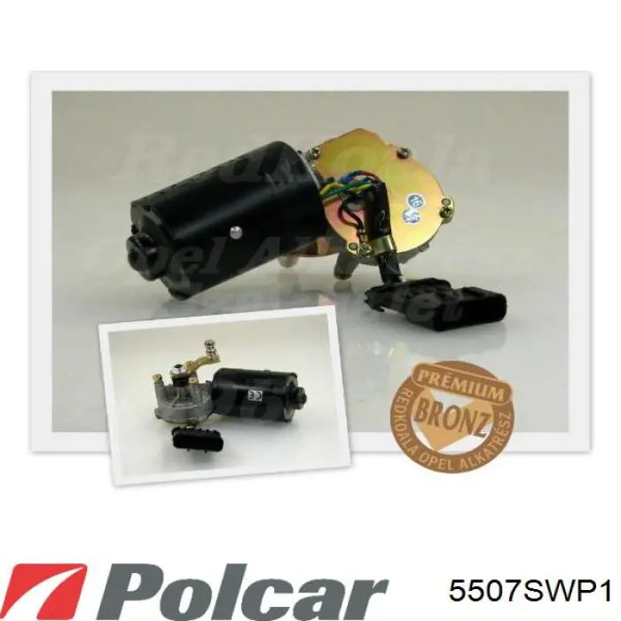 5507SWP1 Polcar двигун склоочисника лобового скла (трапеції)
