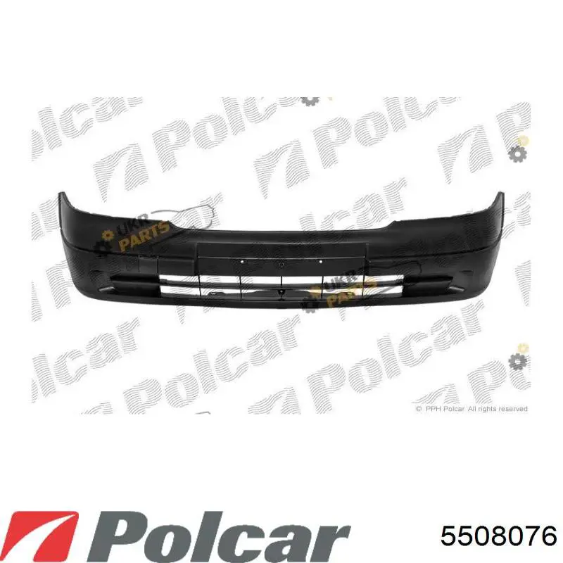 Бампер на авто Polcar 5508076 ціна, від 39.11 USD