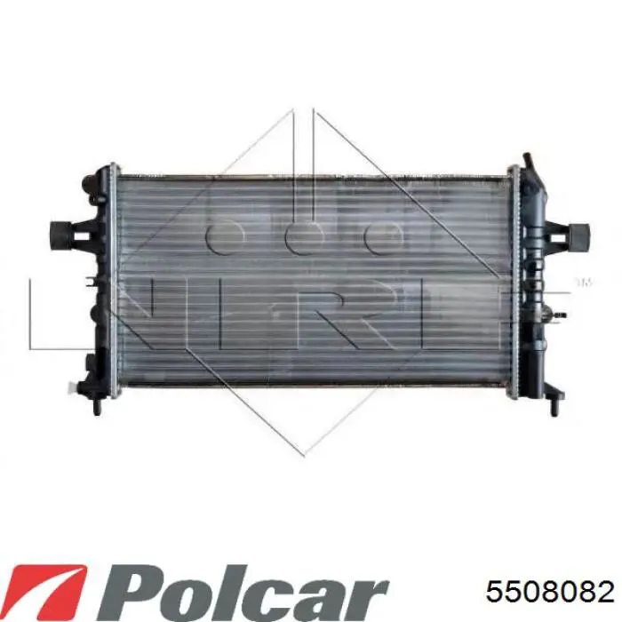 5508082 Polcar Радіатор охолодження двигуна