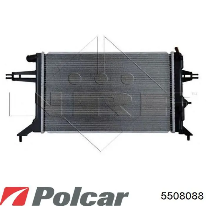 5508088 Polcar радіатор охолодження двигуна