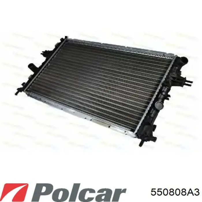 550808A3 Polcar радіатор охолодження двигуна