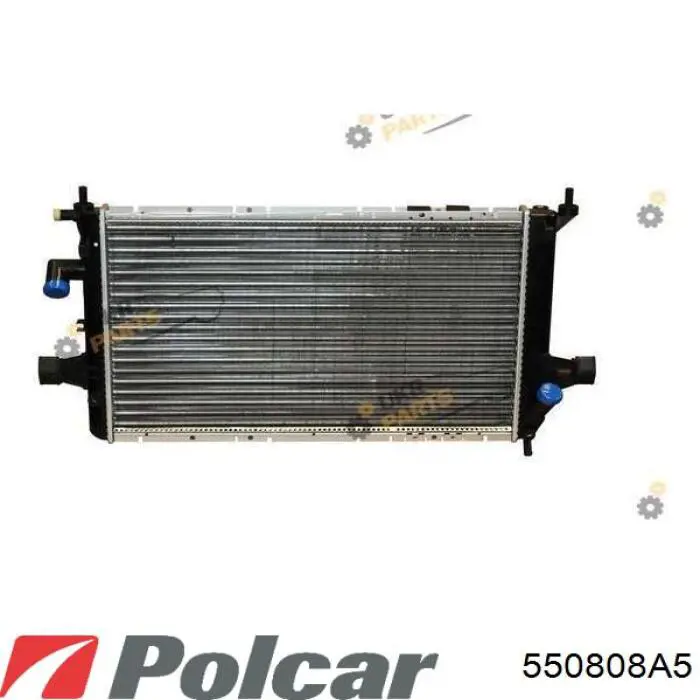 550808A5 Polcar Радіатор охолодження двигуна