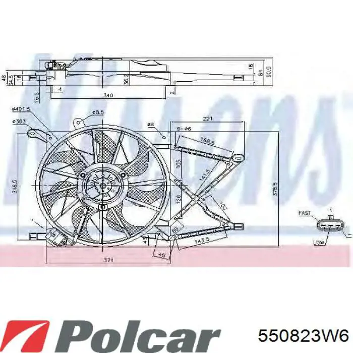  550823W6 Polcar