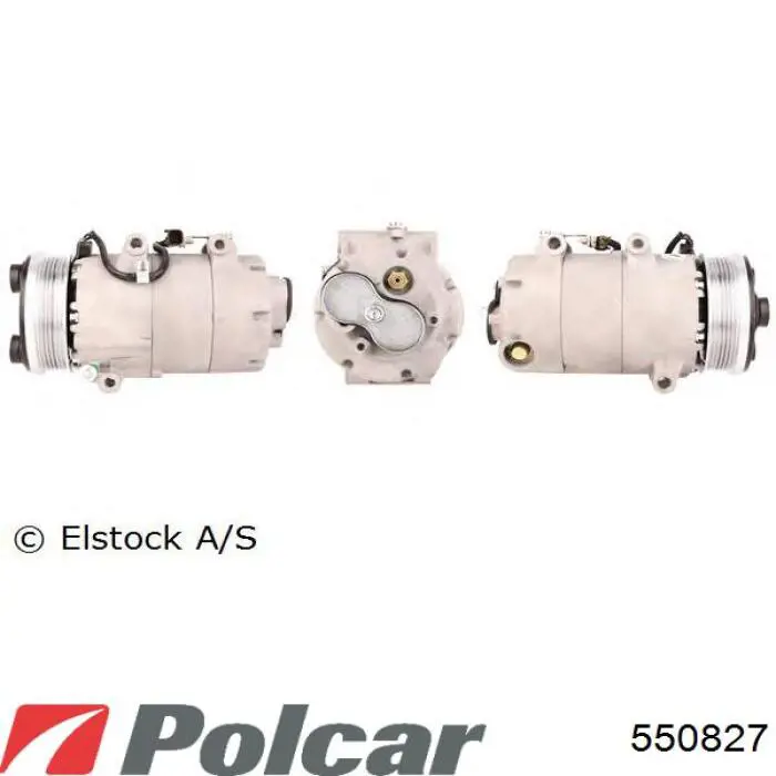 Решітка переднього бампера Polcar 550827 ціна, від 5.85 USD