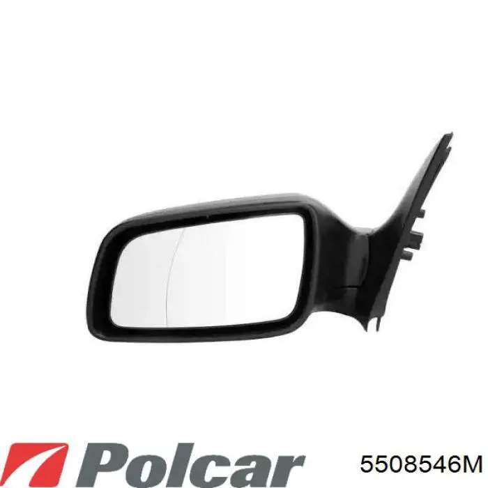 Дзеркальний елемент дзеркала заднього виду, лівого 5508546M Polcar