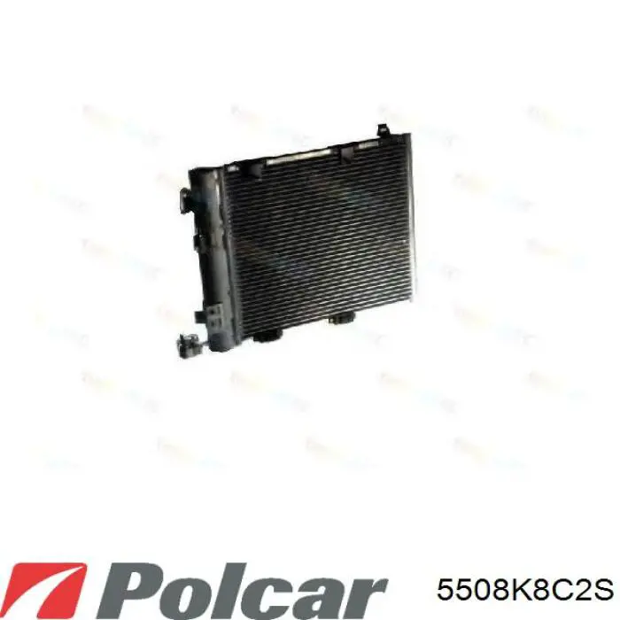 Радіатор кондиціонера 5508K8C2S Polcar