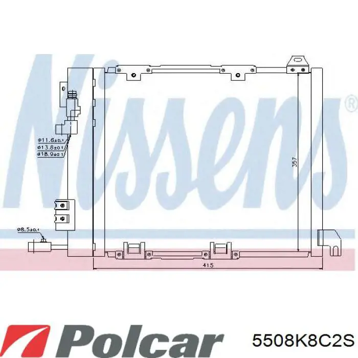 5508K8C2S Polcar Конденсатор