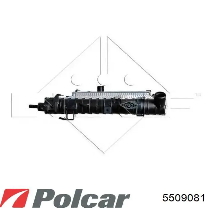 5509081 Polcar радіатор охолодження двигуна