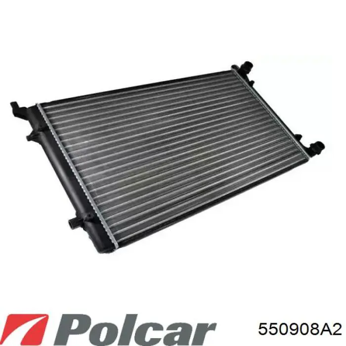 550908A2 Polcar радіатор охолодження двигуна