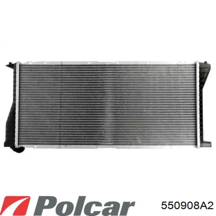 Радіатор основний Polcar 550908A2 ціна, від 44.98 USD