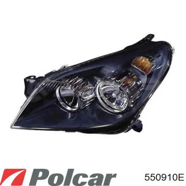 Фара права 550910E Polcar