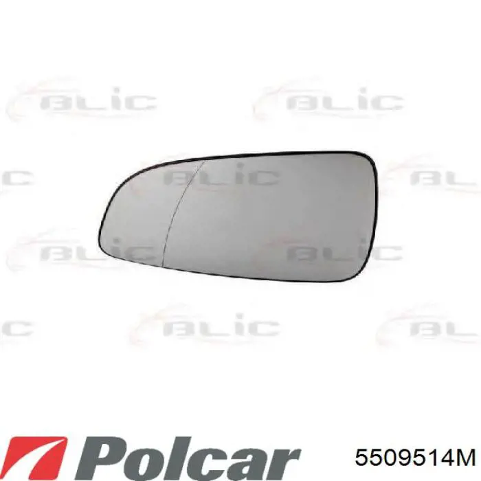 Ліве бокове дзеркало 5509514M Polcar