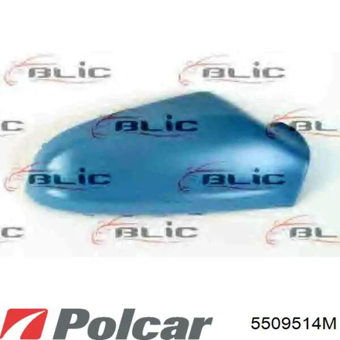 Ліве бічне дзеркало Polcar 5509514M ціна, від 48.71 USD