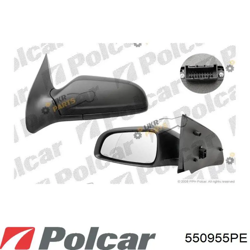 Накладка лівого бокового дзеркала FPS FP5206M13 ціна, від 8.62 USD