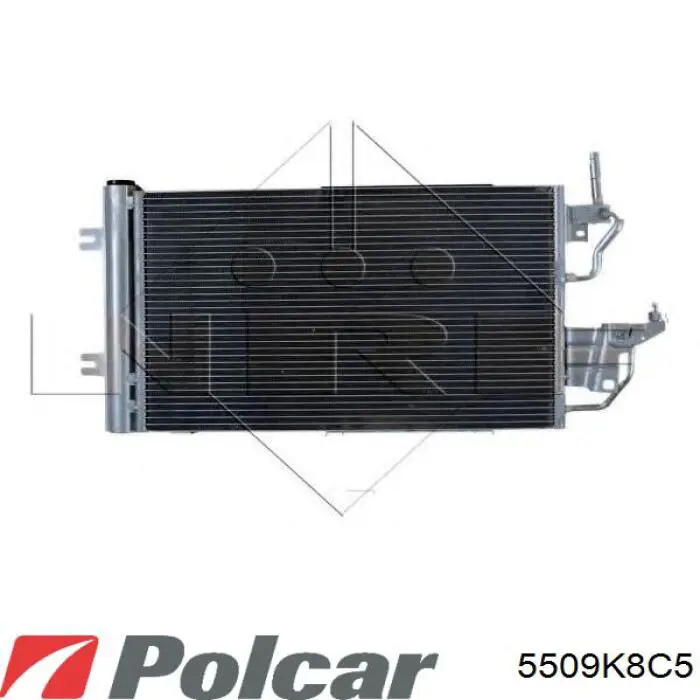 Купити 5509K8C5 Polcar Радіатор системи охолодження кондиціонера
