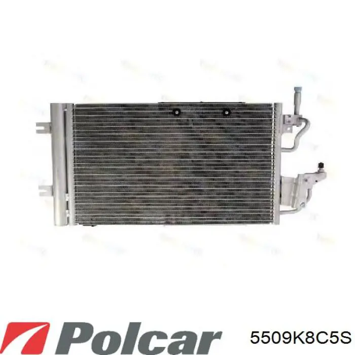 Радіатор кондиціонера 5509K8C5S Polcar