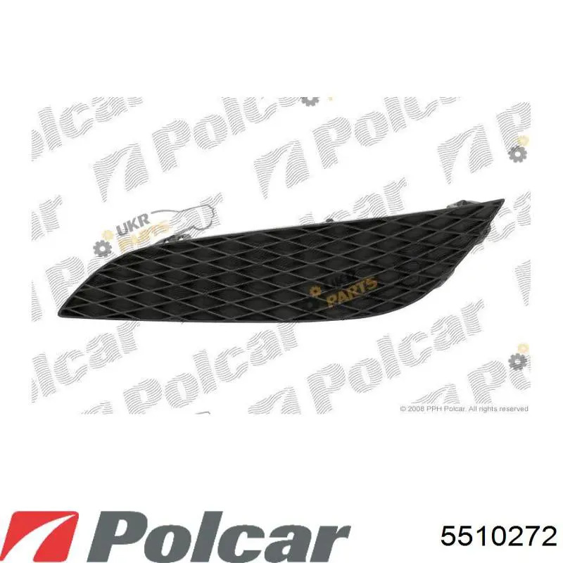 Купити 5510272 Polcar Решітка переднього бампера, права