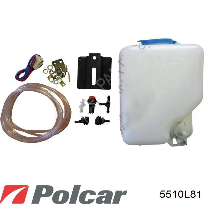 Радіатор масляний Polcar 5510L81 ціна, від 21.03 USD