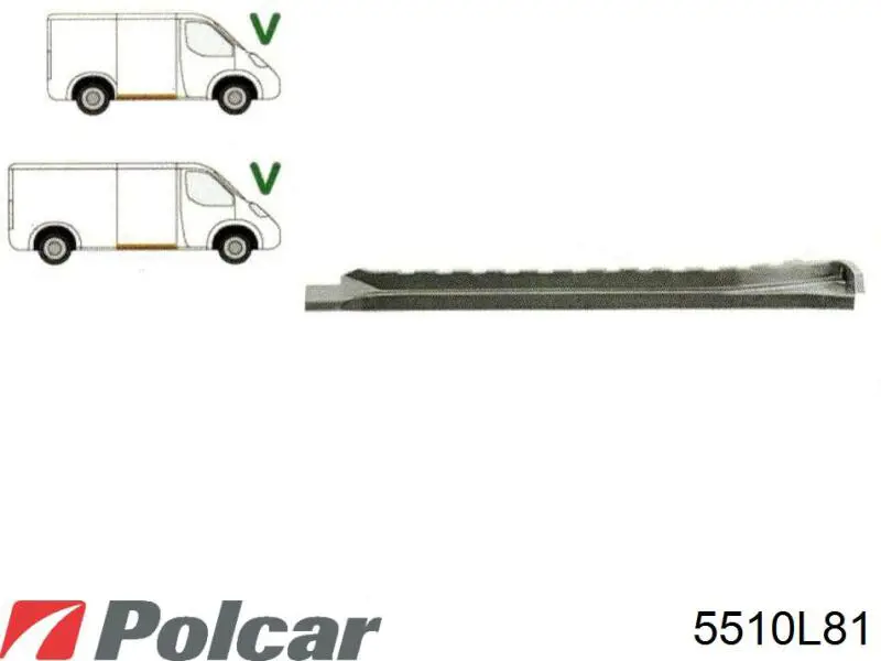 5510L81 Polcar Радіатор масляний
