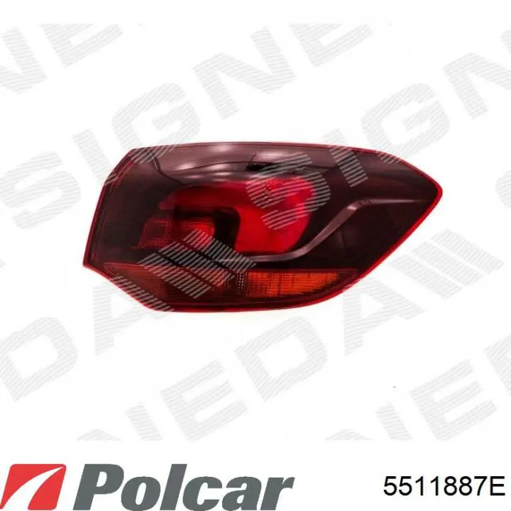 Купити 13314051 General Motors Задня права фара