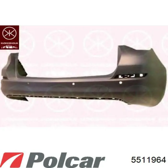 Задній бампер 13272447 General Motors