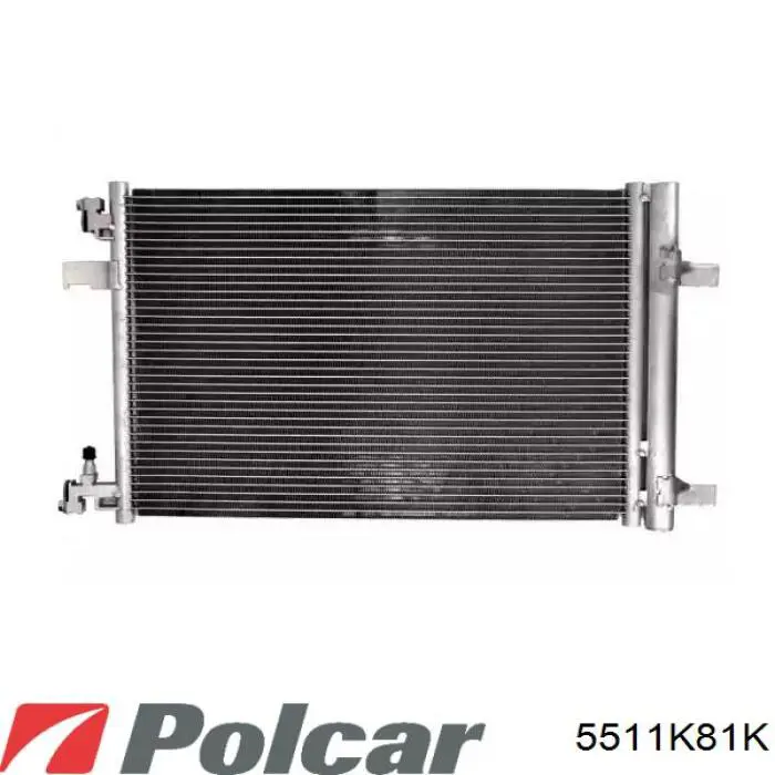Конденсатор кондиціонера Polcar 5511K81K ціна, від 59.93 USD
