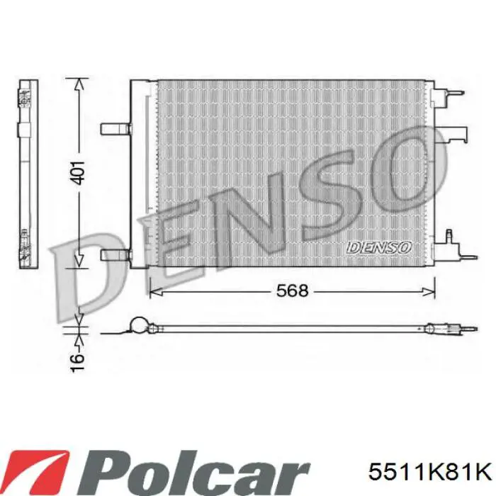 1563817 General Motors Конденсатор
