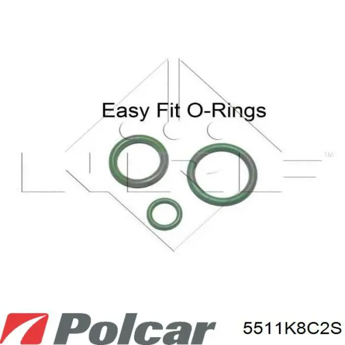 Конденсатор кондиціонера Polcar 5511K8C2S ціна, від 71.15 USD