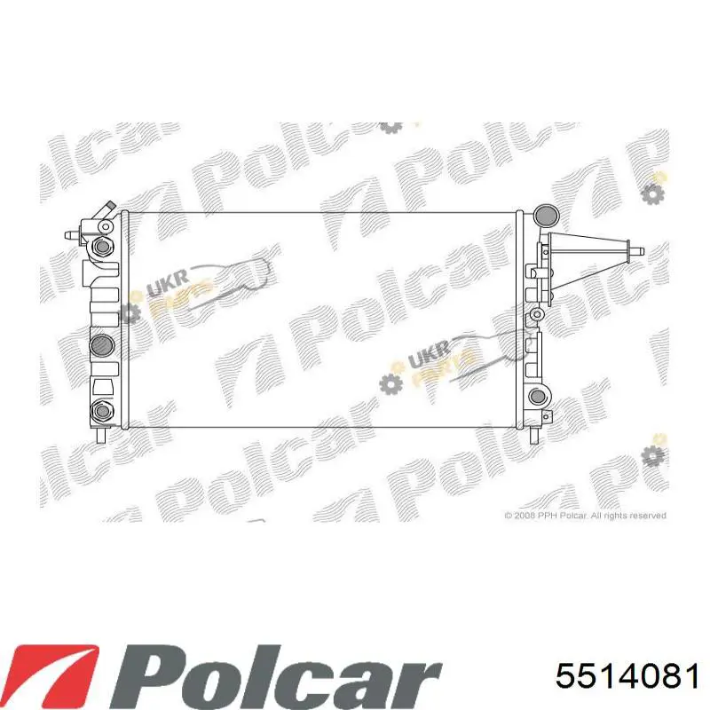 Купити FP52A1082 FPS Радіатор двигуна