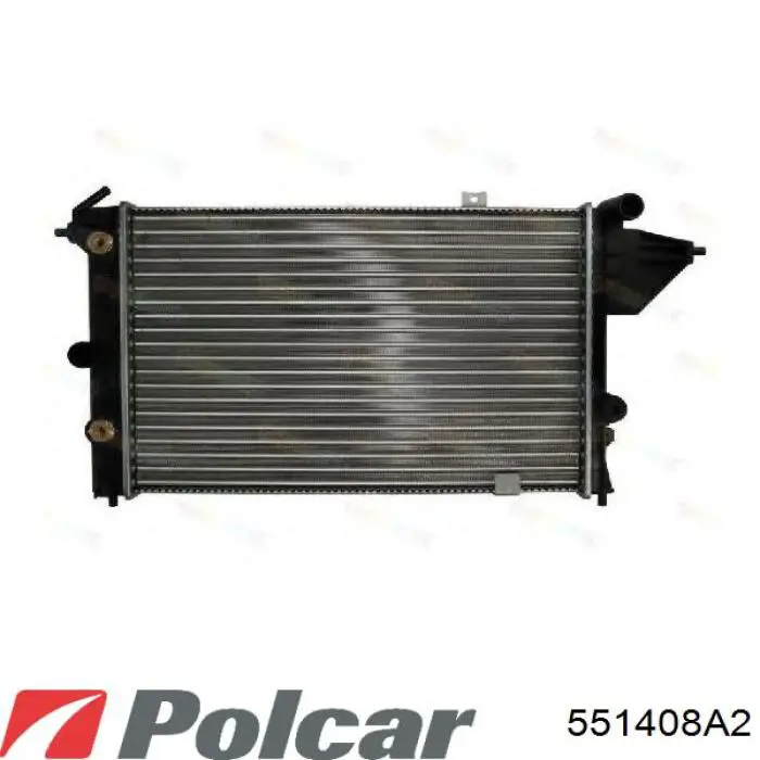 551408A2 Polcar радіатор охолодження двигуна