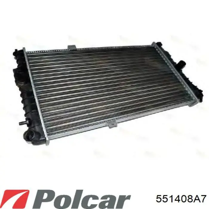 551408A7 Polcar радіатор охолодження двигуна