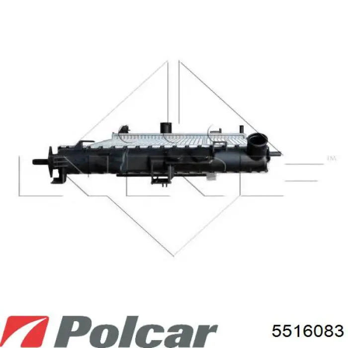 Купити 5516083 Polcar Радіатор двигуна