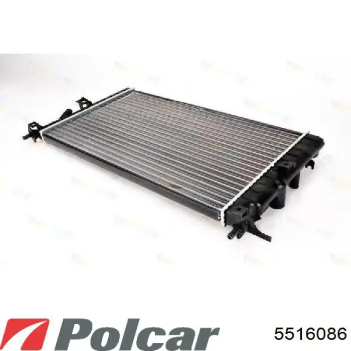 5516086 Polcar радіатор охолодження двигуна