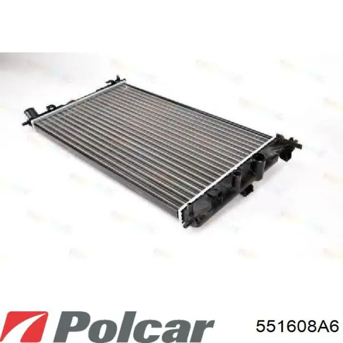 551608A6 Polcar радіатор охолодження двигуна
