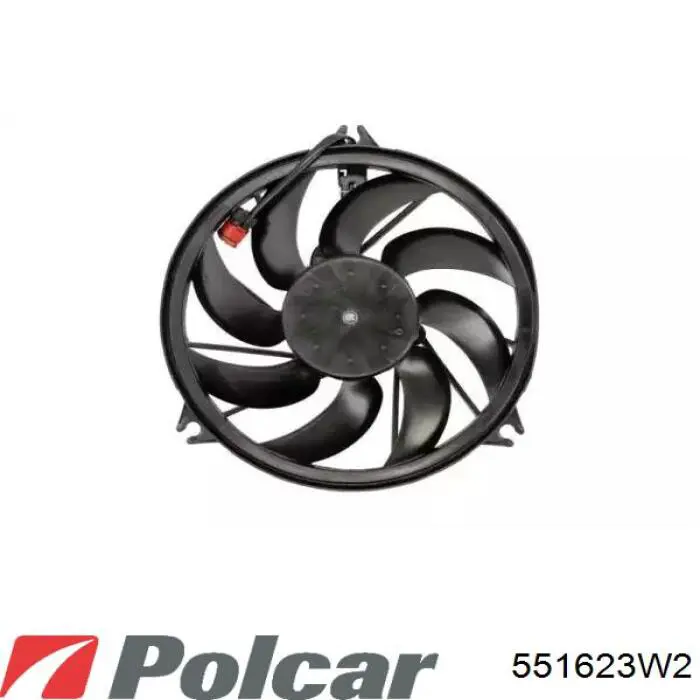 2999525SX Stellox Дифузор радіатора охолодження, в зборі з мотором і крильчаткою