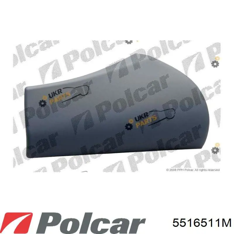 5516511M Polcar Дзеркало заднього виду, ліве