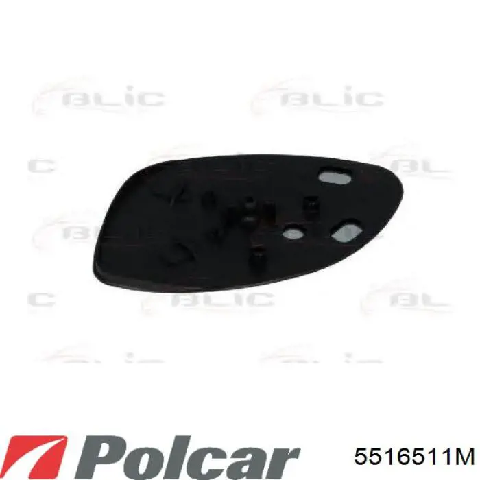 Ліве бічне дзеркало Polcar 5516511M ціна, від 25.23 USD