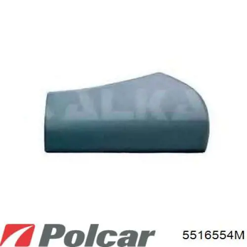 5516554M Polcar Дзеркальний елемент правий