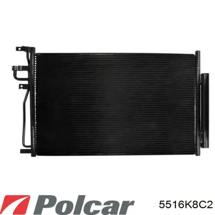 5516K8C2 Polcar радіатор кондиціонера