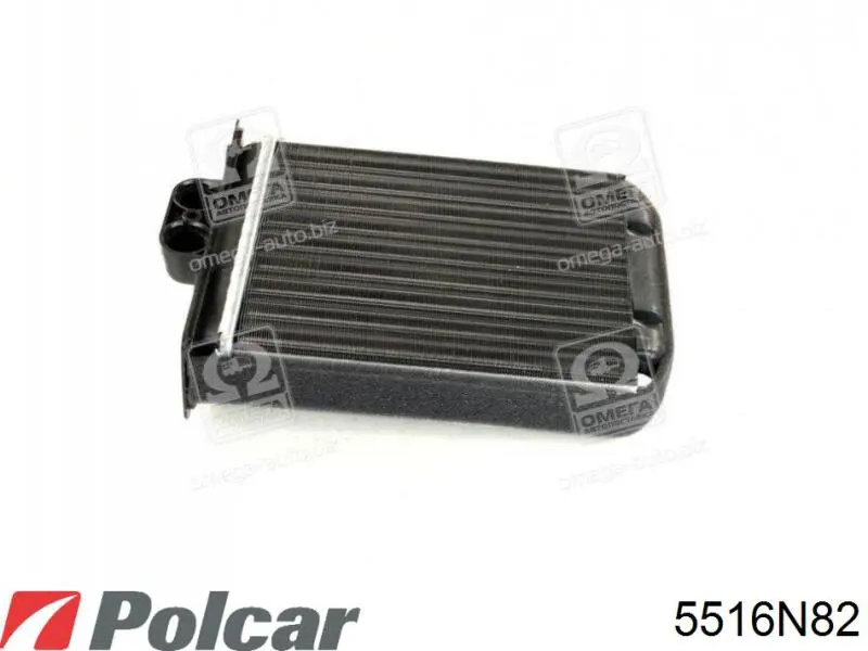 Радіатор пічки (обігрівача) Polcar 5516N82 ціна, від 21.73 USD