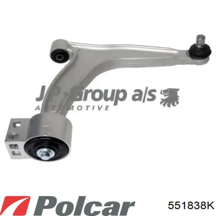 Важіль передньої підвіски нижній, правий Polcar 551838K ціна, від 81.07 USD
