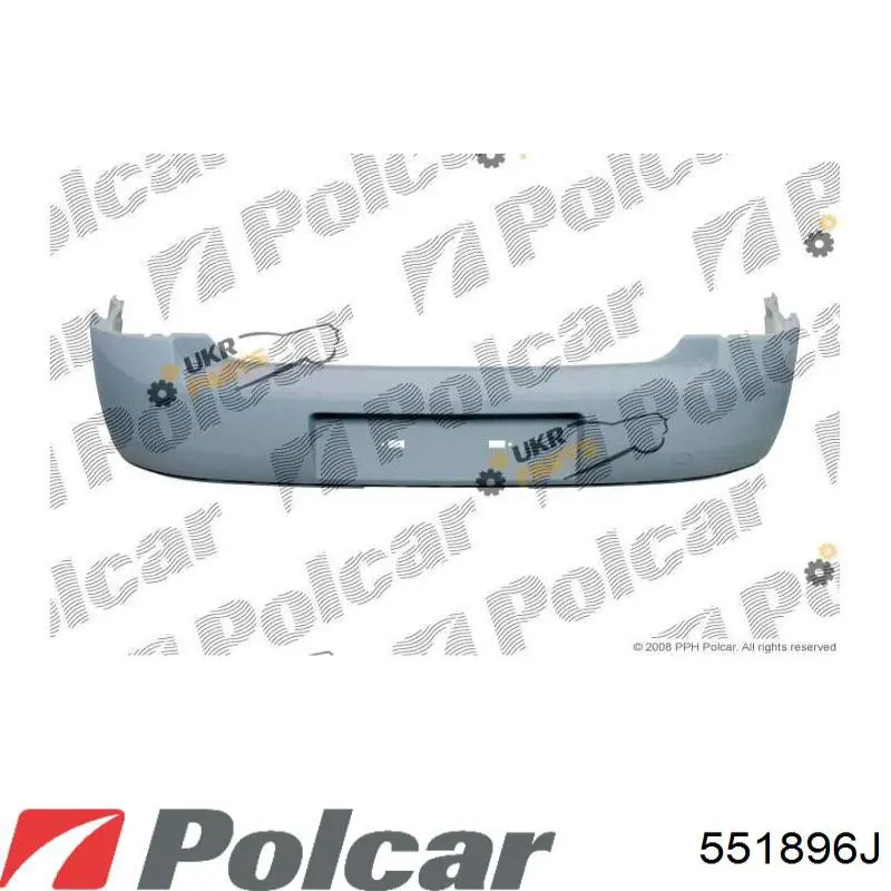 Кожух бампера заднього General Motors 9186137 ціна, від 88.68 USD