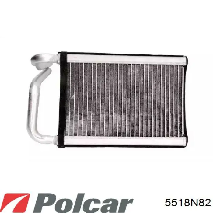 5518N82 Polcar Радіатор опалювача салону
