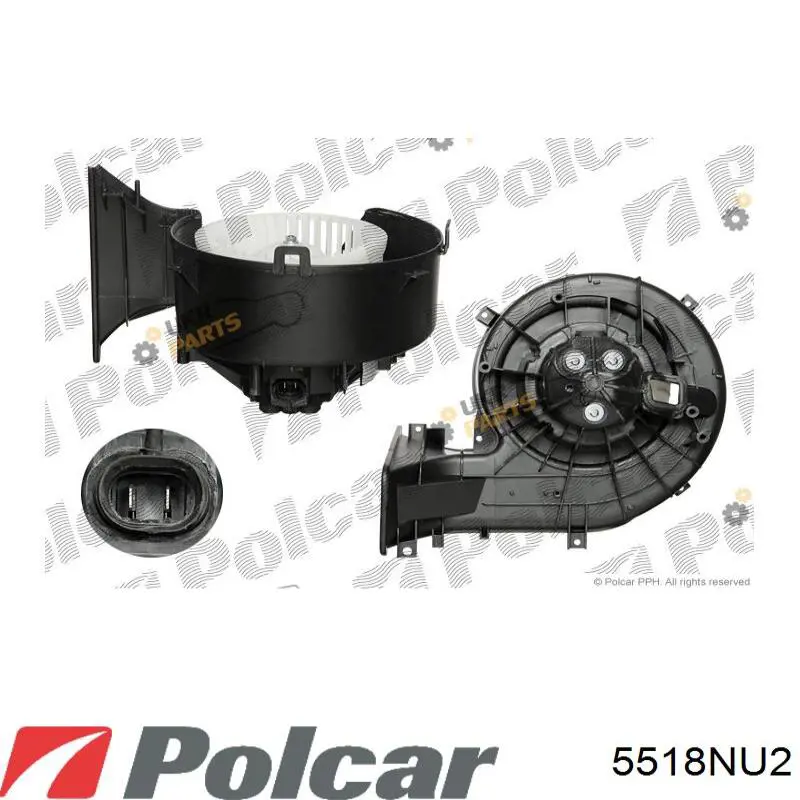 5518NU2 Polcar Електромотор пічки